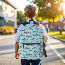 Coola hajar Blå Hav Skola