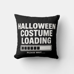 Coola Halloween-kostym laddar grafik spöklik  Kudde