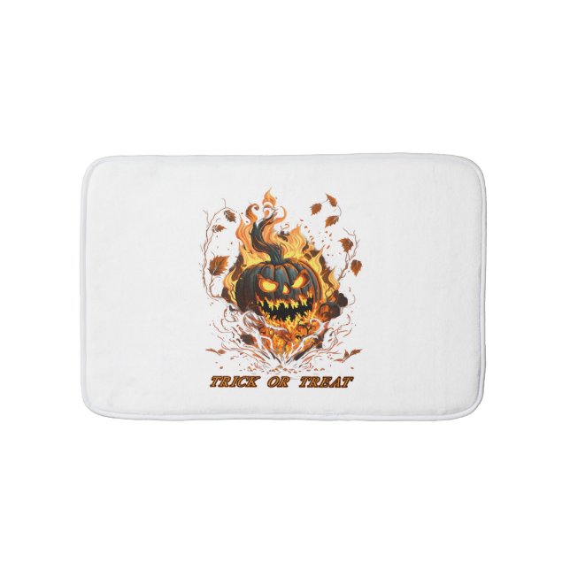 Coola Halloween Pumpkin Halloween fest Badrumsmatta (Framsidan)