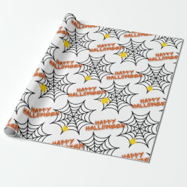 Coola Halloween-Spindelnät Presentpapper