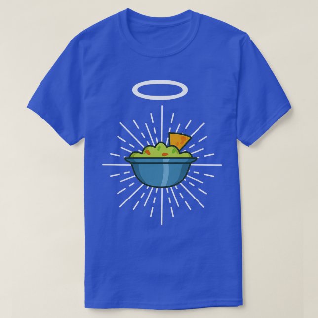 Coola Haloed Guacamole Fantastisk design för Guac  T Shirt (Design framsida)