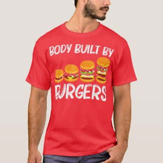 Coola Hamburger För manar Women Cheeseburger Fast  T Shirt
