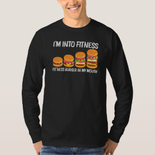 Coola Hamburger För manar Women Cheeseburger Fast T Shirt