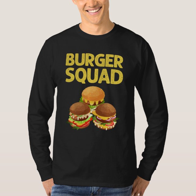Coola Hamburger Manar Women Cheeseburger Fast Food T Shirt (Framsida)