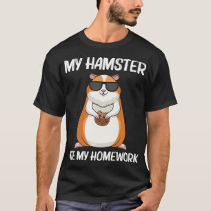 Coola Hamster Gift För barn Girls Syrian Dwarf T Shirt