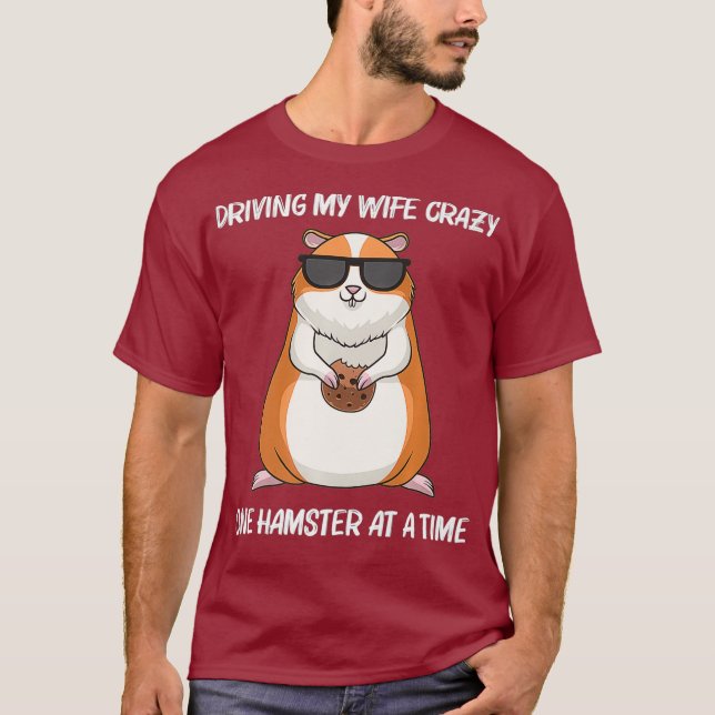 Coola Hamster Gift För manar Grandpa Syrian Dwarf T Shirt (Framsida)
