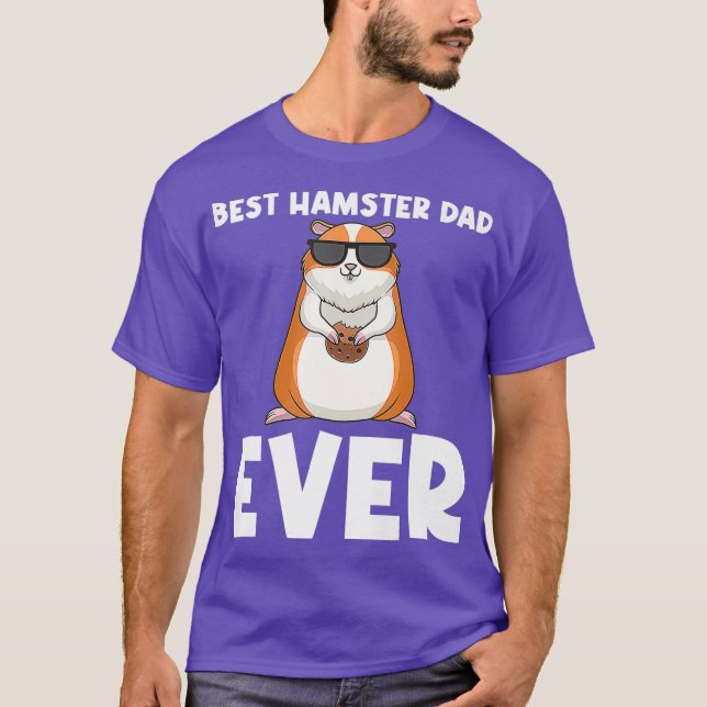 Coola Hamster Gift För manar Grandpa Syrian Dwarf T Shirt (Framsida)