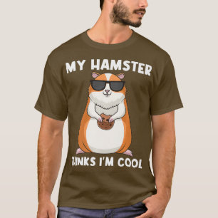 Coola Hamster Gift För manar Women Syrian Dwarf _1 T Shirt