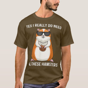 Coola Hamster Gift För manar Women Syrian Dwarf T Shirt