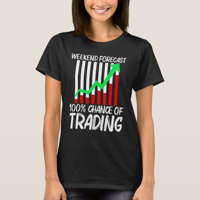 Coola handel för män och kvinnor Börshandel Markna T Shirt (Framsida)