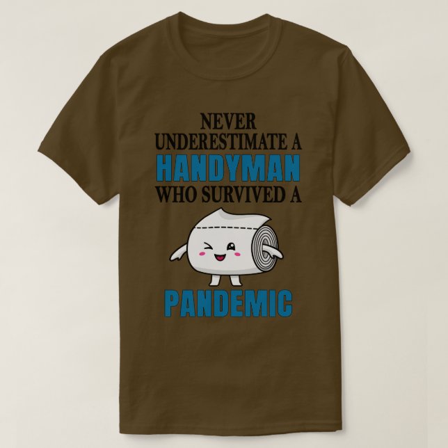 Coola Handyman Sjukvårdare T Shirt (Design framsida)
