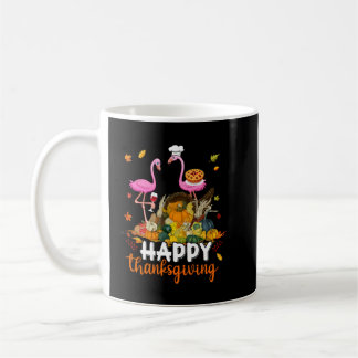 Coola Happy thanksgiving Flamingo Drinking Vin Lov Kaffemugg