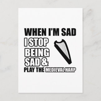 Coola Harp-design Vykort