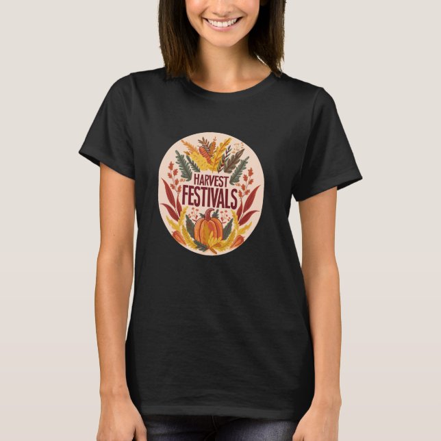 Coola Harvest Festivals Outfit for Boys and Girls T Shirt (Framsida)