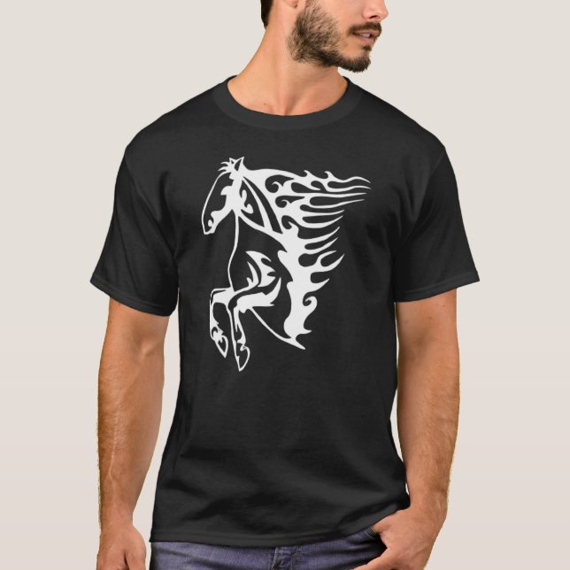 Coola  hästdjursdesign t shirt (Framsida)