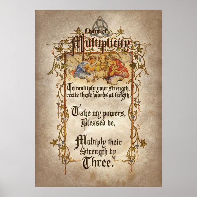 coola häxstavning party Poster (Framsidan)