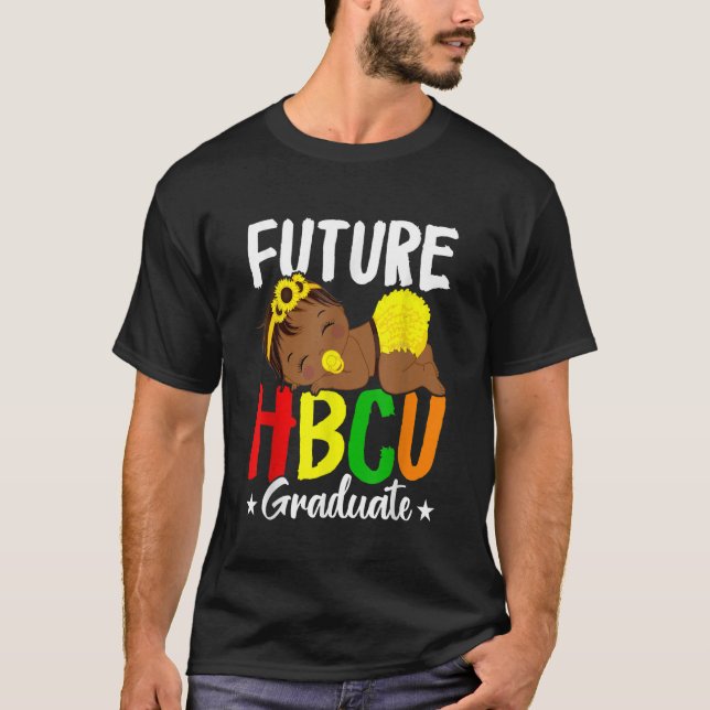 Coola HBCU Studenter Black American Culture Pride  T Shirt (Framsida)