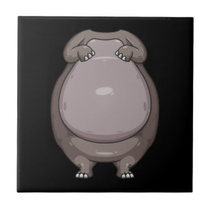 Coola Headless Hippo Halloween Costume Funny Lazy Kakelplatta