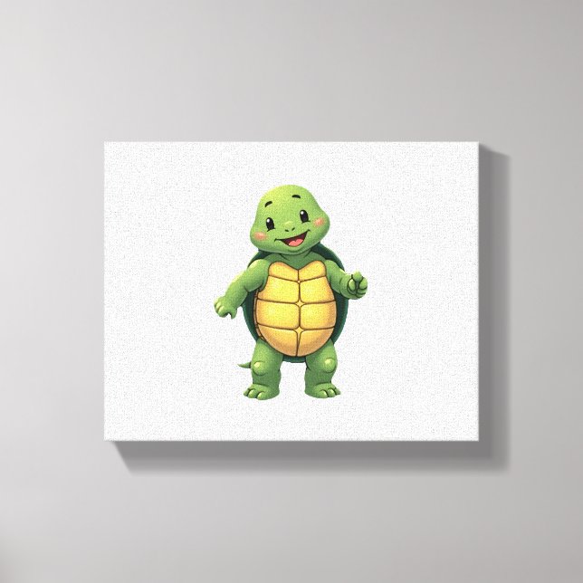 Coola Headless Turtle Halloween Costume _ Funny La Canvastryck (Framsida)