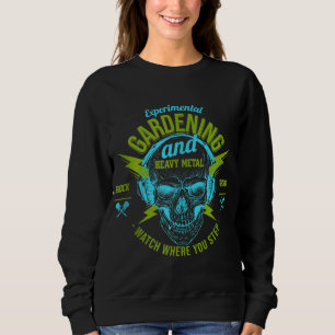 Coola Heavy Rock musik Skull för Garden M T Shirt