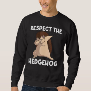 Coola Hedgehog För manar Women Spiny Quills Garden Lång Ärmad Tröja