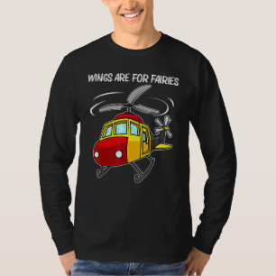 Coola Helikopter För manar Women Chopper Helicopte T Shirt