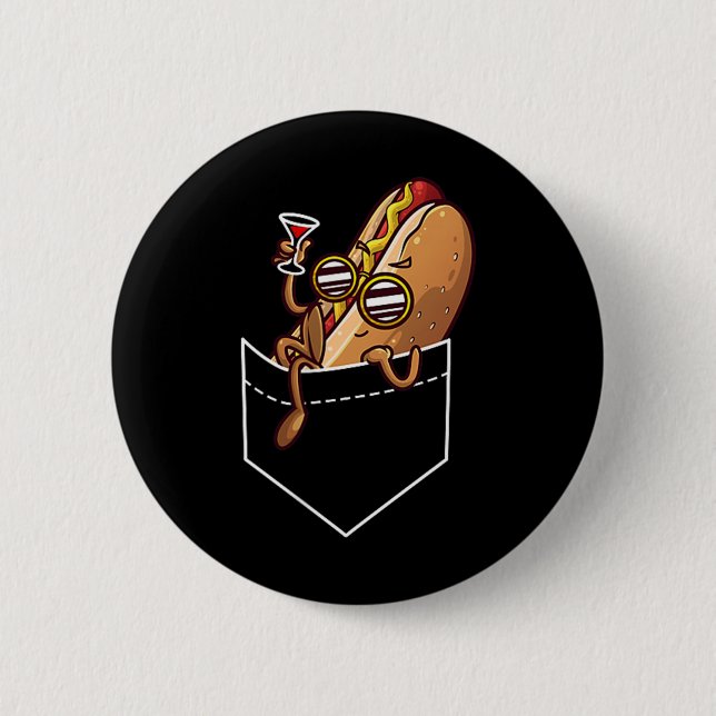 Coola Hett Hund design För manar kvinnor Kids Dish Knapp (Framsida)