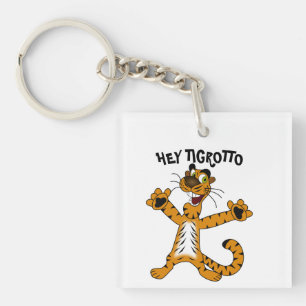Coola Hey Tigrotto Tiger Pojke Födelsedagsnyckelri