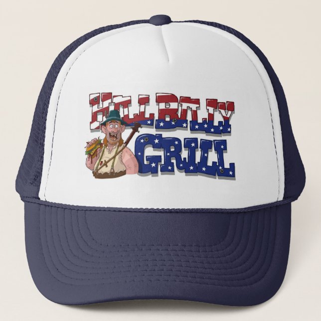 Coola HillBilly Grill Hat! Keps (Framsida)