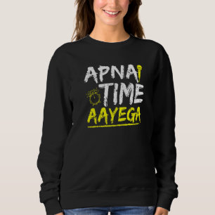 Coola Hindi Slogan Apna Time Aayega T Shirt