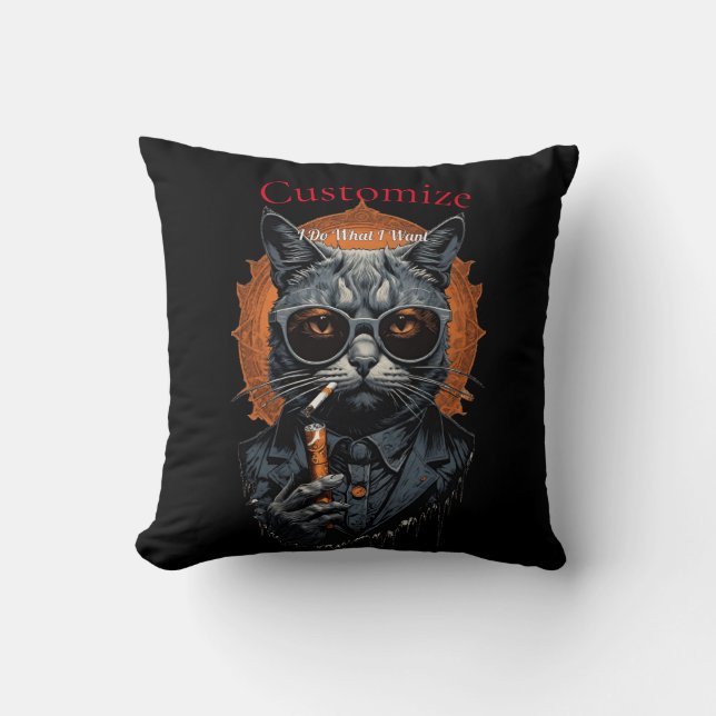 Coola Hip Cat Thunder_Cove Kudde (Framsida)