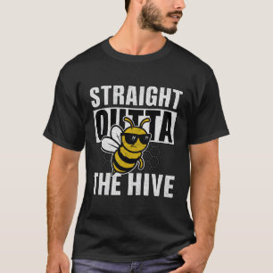 Coola Hip hop Bee Graphic Art T Shirt