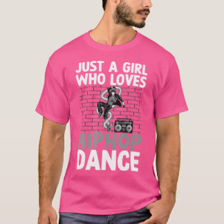 Coola Hip hop Dance Art for Women Girls Hip hop Lo T Shirt