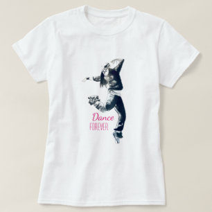 Coola hip hop-flickdansare t shirt