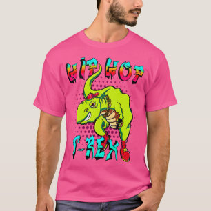 Coola HipHop TRex Dinosaur Rap MC T Shirt