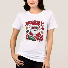 Coola Hipster Julklappar Solglasögon Retro Ansikte T Shirt