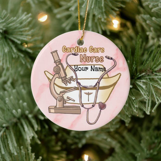 Coola Hjärtsjuksköterska Julgransprydnad Keramik (Träd)