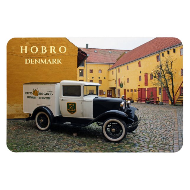 Coola Hobro, Danmark Flexible Magnet! Magnet (Horisontell)
