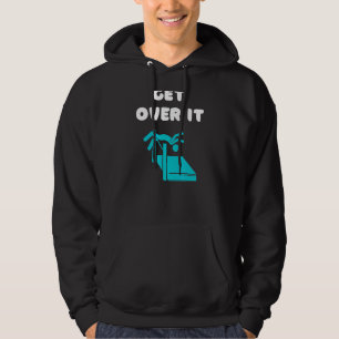 Coola högt hoppande kvinnosport citerar högt jumpe hoodie