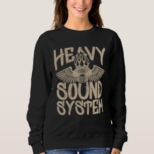 Coola Högtalarbildsfack för tunga Ljud-systembussa T Shirt