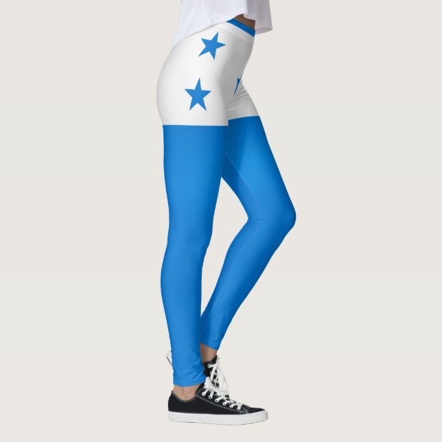 Coola Honduras Flagga Fahion Leggings (Höger)