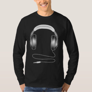 Coola Hörlurar För manar Women Dj Music Artist T Shirt