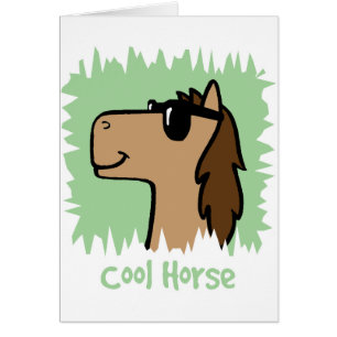 Coola Horse Hälsningskort