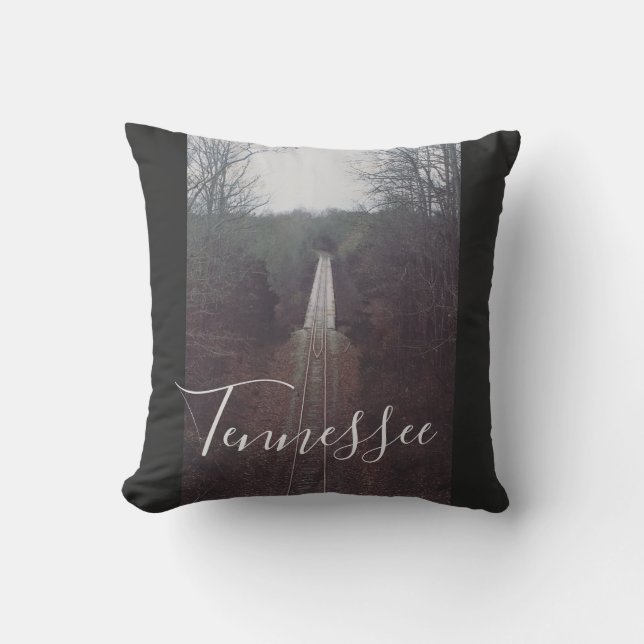 coola hösten TENNESSEE järnvägsfotografi | Kudde (Framsida)