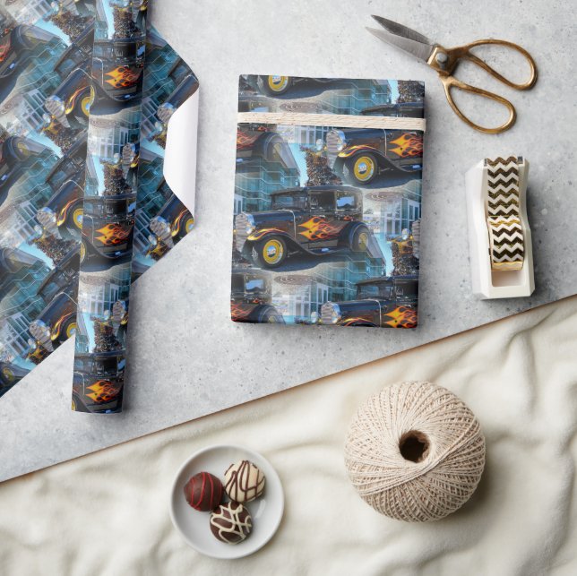 COOLA HOT ROD 6 PRESENTPAPPER (Hantverk)