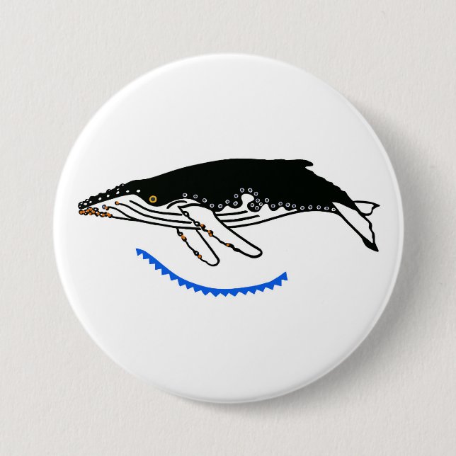 Coola Humpback WHALE Wildlife - Nature - Knapp (Framsida)
