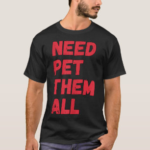 Coola Hund Pet Sstickar ut alla T Shirt