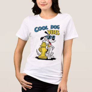 Coola Hund Vibes - Funny Tecknad hund T-Shirt