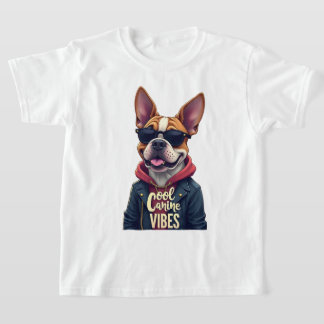 Coola Hund Vibes - Spelande Valp Äventyr T Shirt