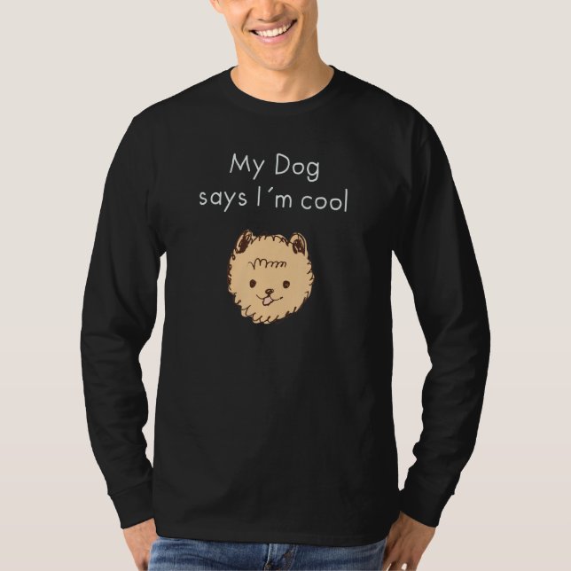 Coola Hundägare T Shirt (Framsida)